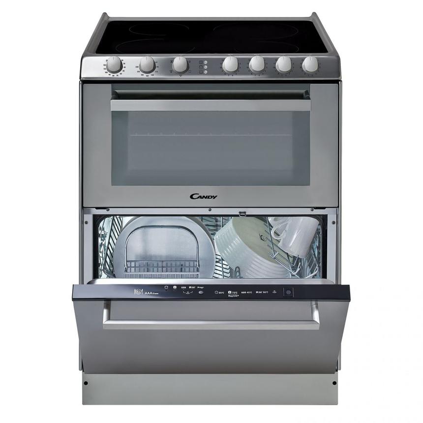 Плита с посудомойкой внизу