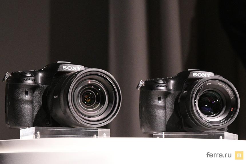 Sony A99 II на официальной презентации на Photokina 2016