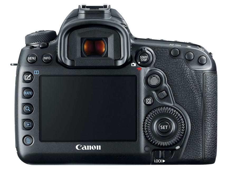 Задняя сторона корпуса Canon EOS 5D Mark IV