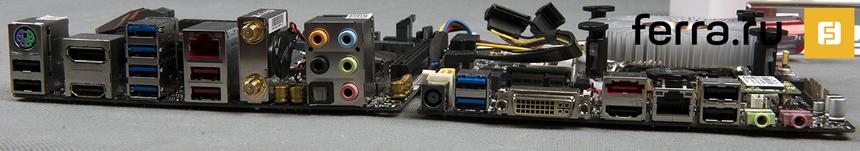 I/O-панель mini-ITX и Thin mini-ITX