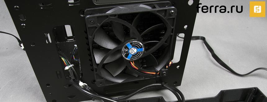 Установка СВО, правильное расположение вентилятора