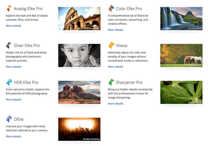 Полный набор плагинов Nik Collection