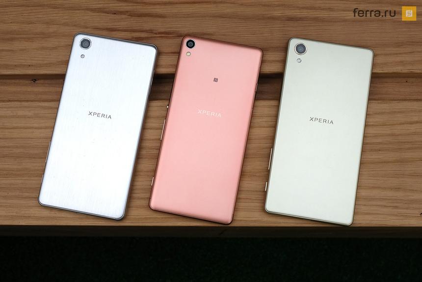 Xperia X Performance, Xperia XA и Xperia X на MWC 2016