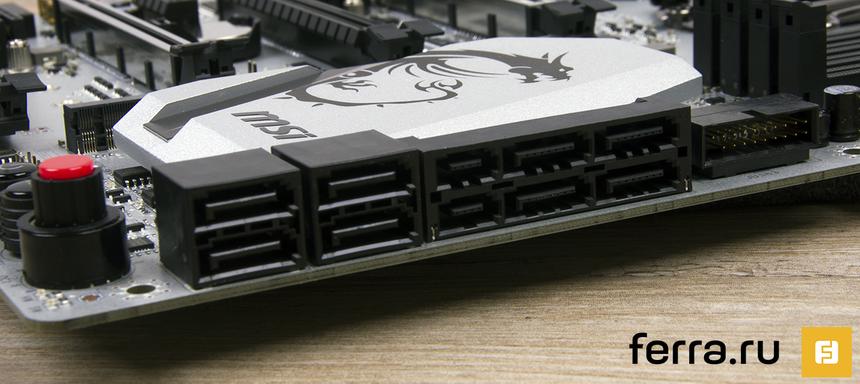 SATA-порты MSI Z170A XPOWER GAMING TITANIUM EDITION