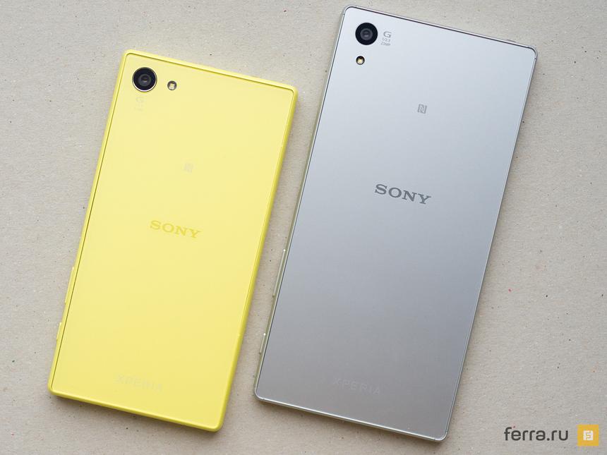 Sony Xperia Z5 Compact и Xperia Z5