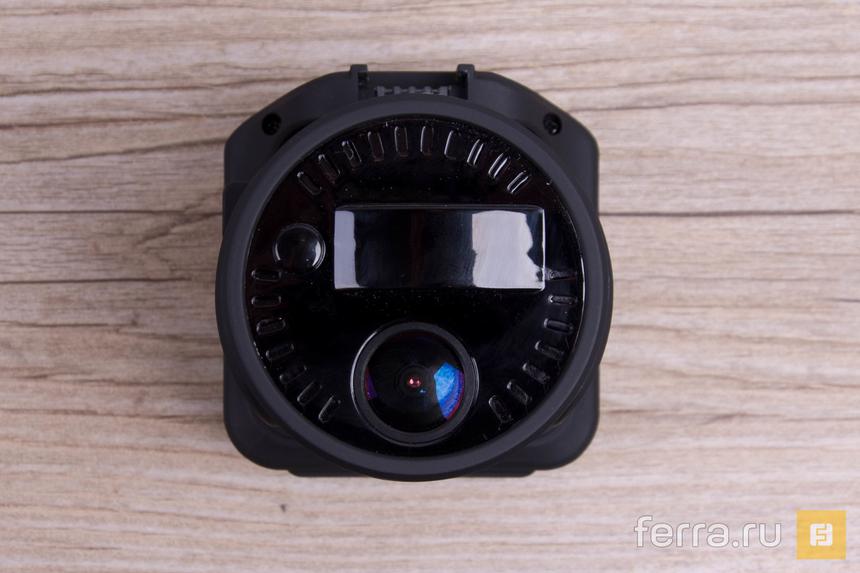 Объектив регистратора и модуль радар-детектора