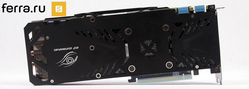 GIGABYTE GeForce GTX 980 Ti G1 Gaming SOC, оборотная сторона