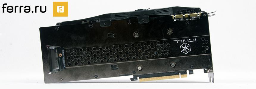 Inno3D iChill GeForce GTX 980 Ti X4 Ultra, оборотная сторона