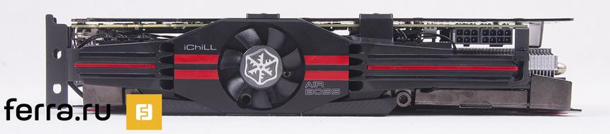 Inno3D iChill GeForce GTX 980 Ti X4 Ultra, вид сверху