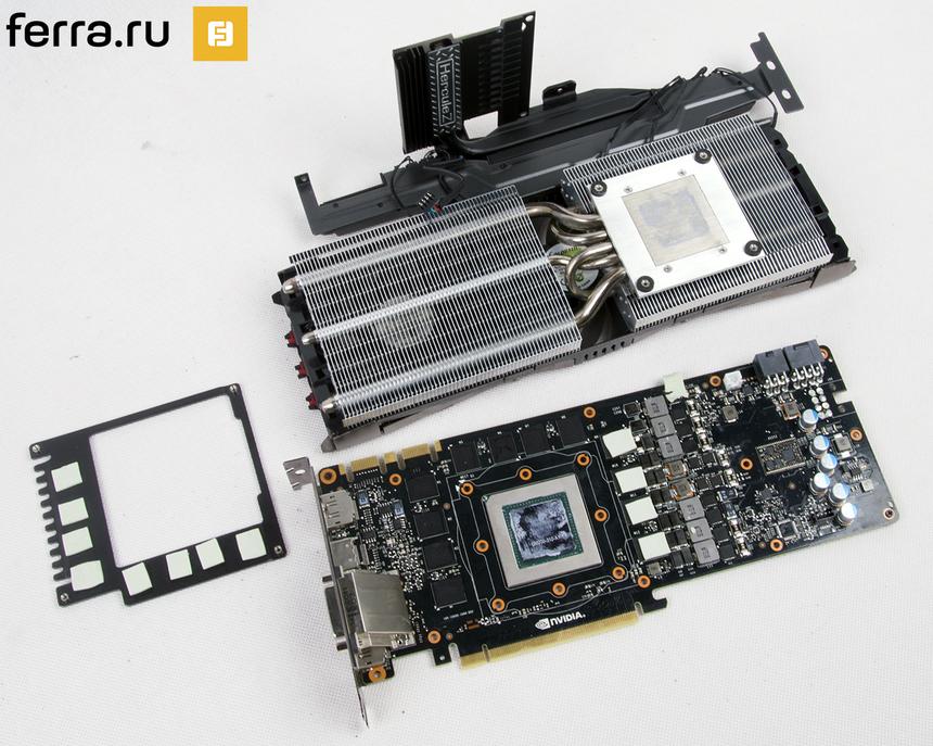 Inno3D iChill GeForce GTX 980 Ti X4 Ultra, печатная плата и система охлаждения