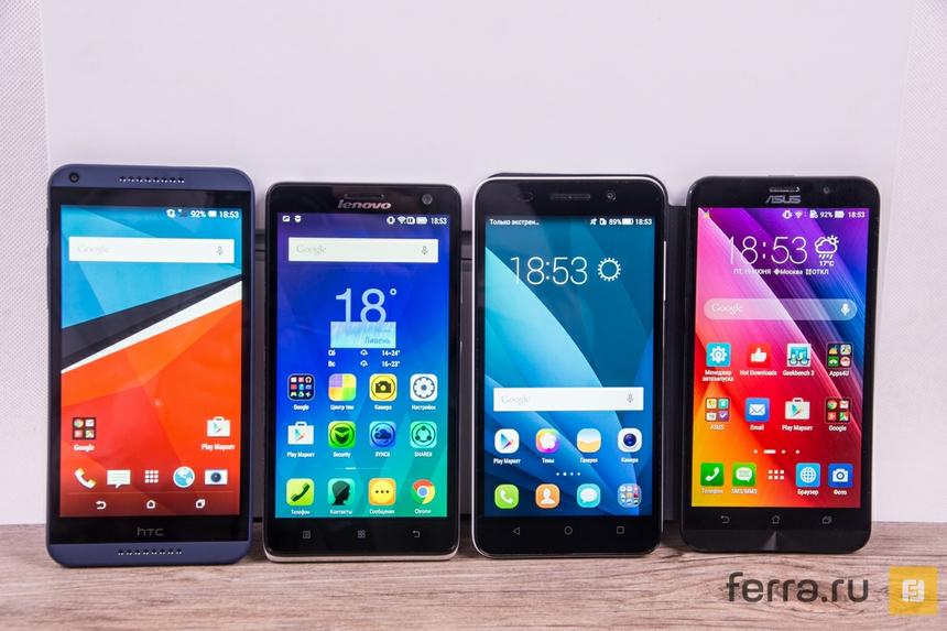 Lenovo играет «на своей волне», Huawei скромничает, а HTC и ASUS напирают на сходство с флагманскими моделями бренда