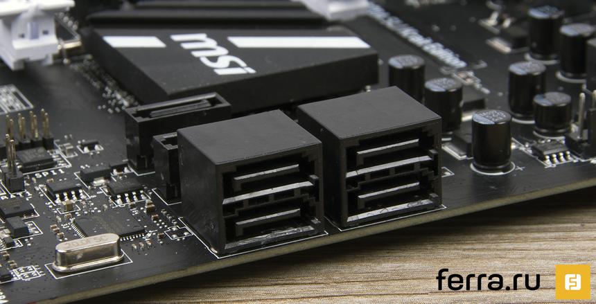 SATA-порты MSI 970A SLI Krait Edition