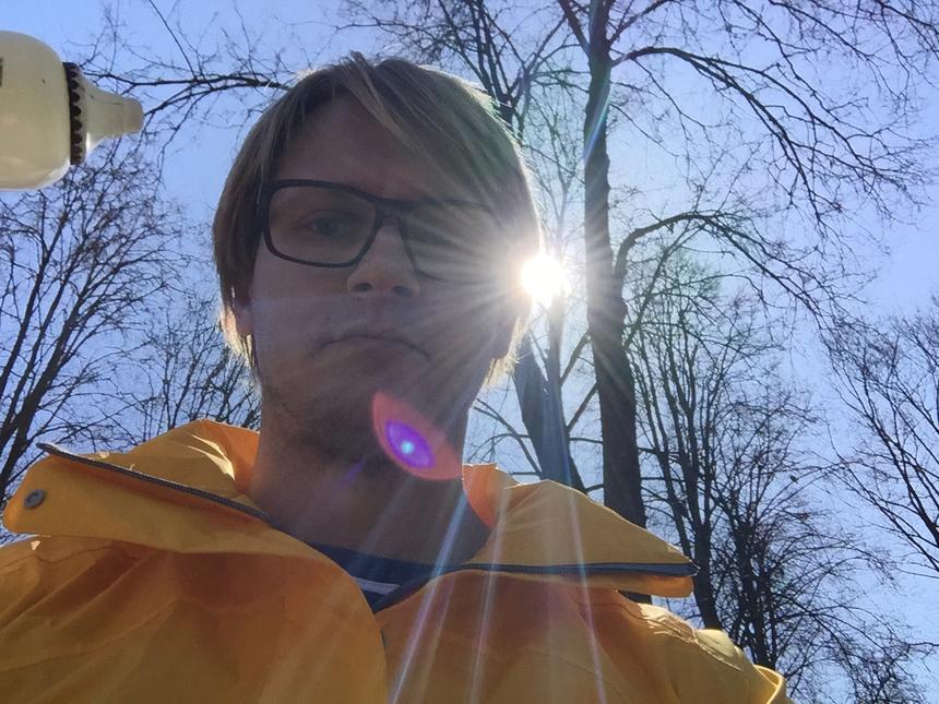 Селфи в контровом свете, iPhone 6