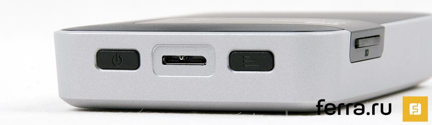 Разъем USB 3.0 у WD My Passport Wireless