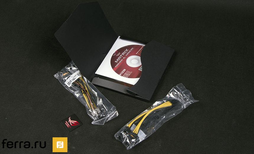 Комплект поставки ASUS GeForce GTX 980 MATRIX Platinum