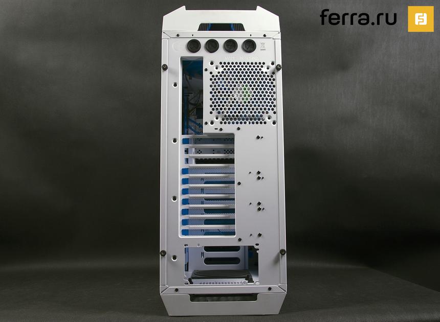 Aerocool GT-S White Edition, вид сзади
