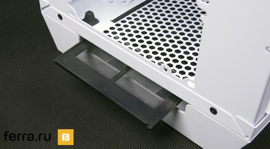 Aerocool GT-S White Edition, пылевой фильтр