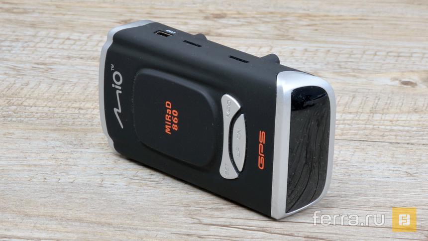 Внешний вид радар-детектора Mio MiRaD 860