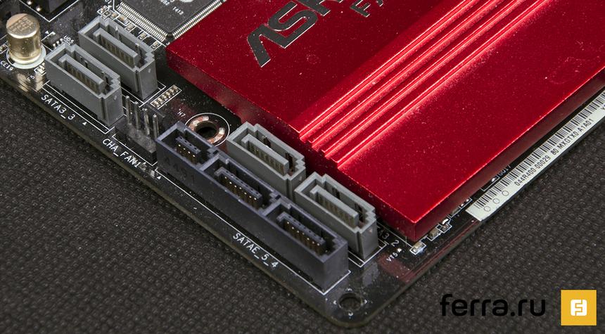 SATA-порты ASRock Fatal1ty H97 Killer