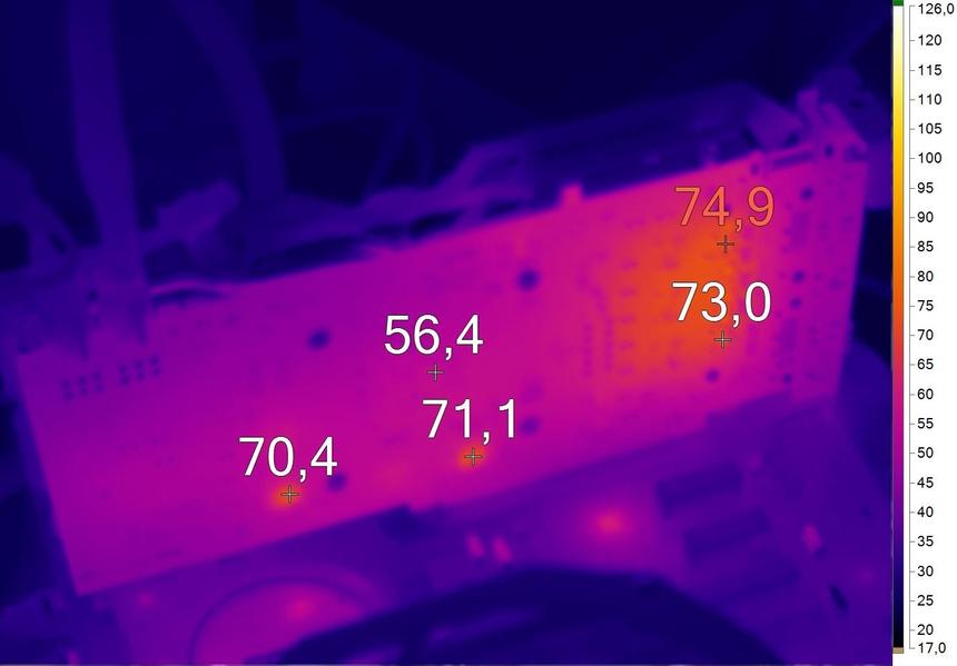 Нагрев GIGABYTE GV-N960WF2OC-2GD