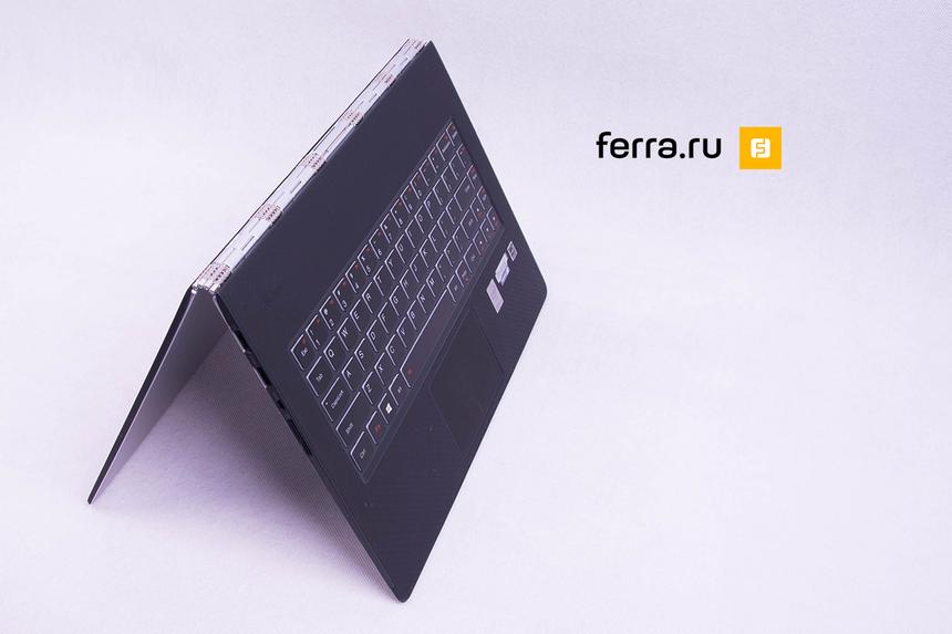 Lenovo Yoga 3 Pro в режиме палатки