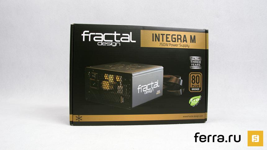 Упаковка Fractal Design Integra M 750W