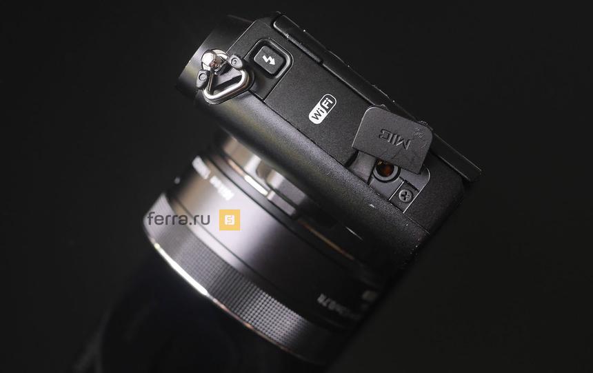 Левая боковая грань корпуса Nikon 1 V3