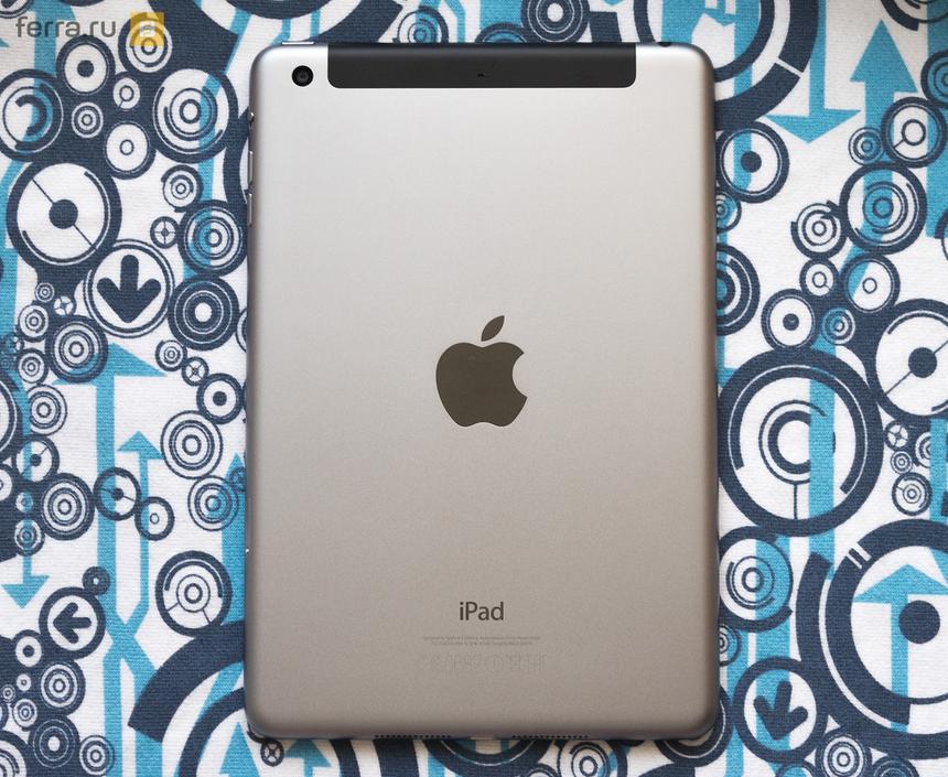 Тыльная сторона корпуса iPad mini 3