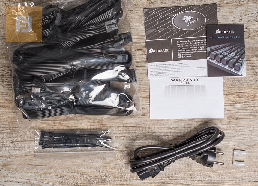 Комплект поставки Corsair RM850