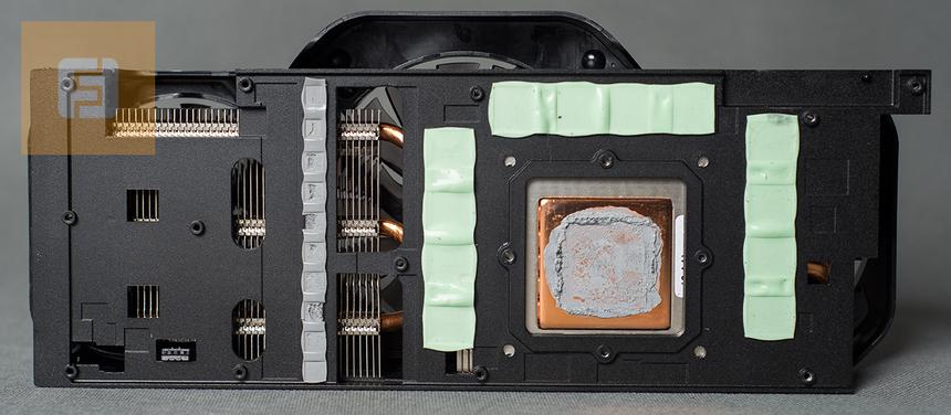 Кулер Palit GeForce GTX 780 Ti JetStream, оборотная сторона