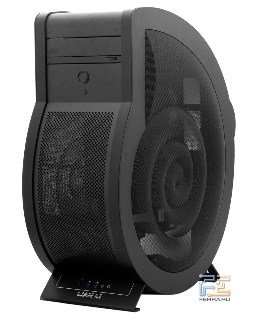 Корпус Lian Li PC-U6, вид в три четверти