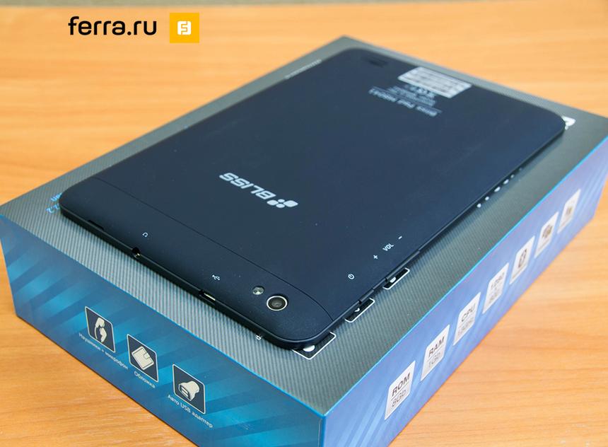 Задняя грань Bliss Pad M8041, вид сверху