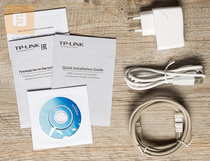 Комплект поставки TP-Link TL-WA890EA