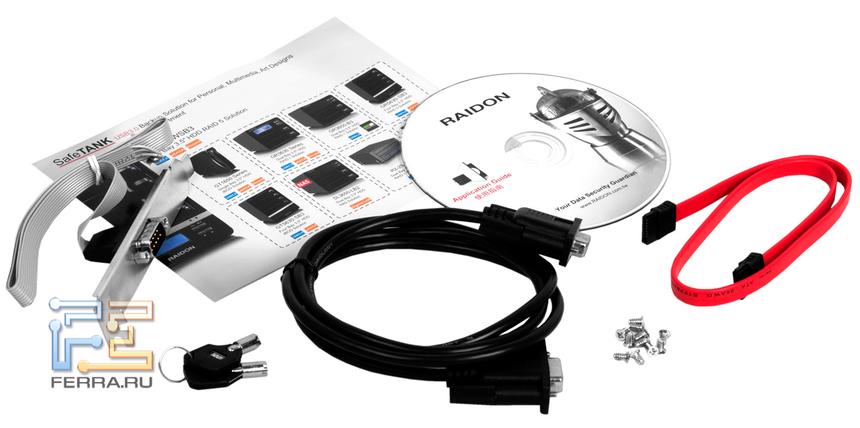 У каждого владельца компьютера найдутся запасные винтики от корпуса или DVD, но для крепления RAIDON InTANK iR2630-S2 в отсек и винтов в картриджи их нужно действительно много