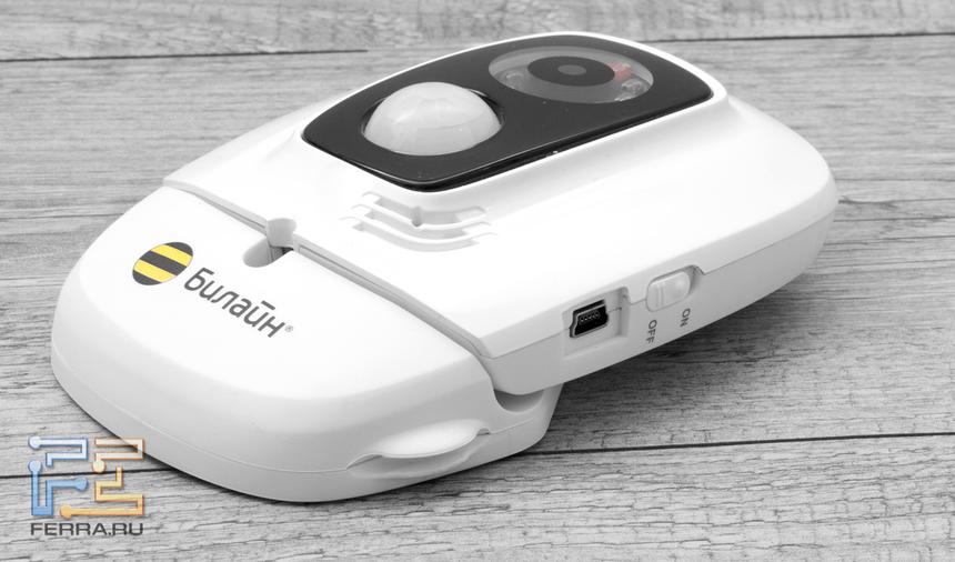 Левая грань камеры Билайн V900 B1