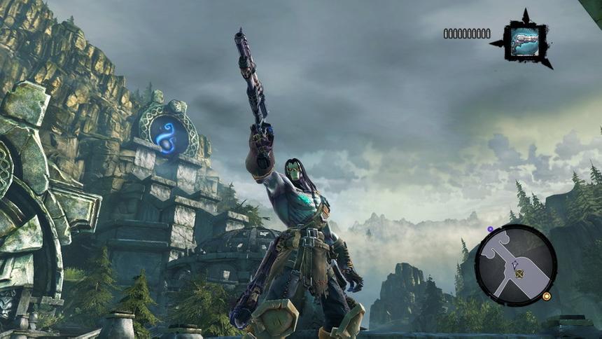 Нет точной информации, как в рассказ попал пистолет, но он в Darksiders 2 играет большую геймплейную роль