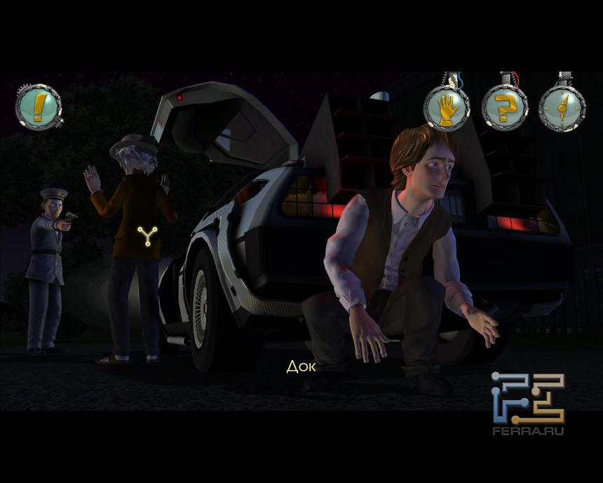 «Через год все будут ездить на таких малышках», — заявляет Док полисмену