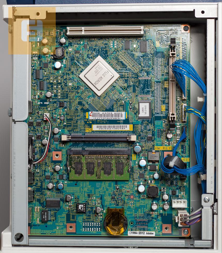 Плата с разъемами расширения XEROX Phaser 7100N