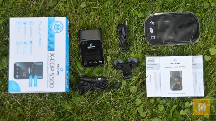 Комплектация радар-детектора Neoline X-COP 5500