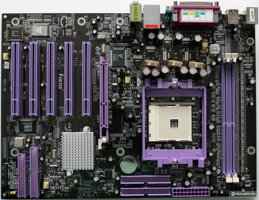 Материнская плата Soltek SL-K8AN2E-GR