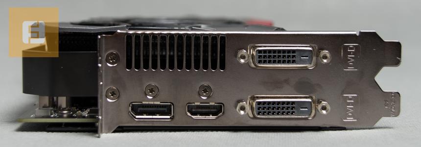 Задняя панель видеокарты ASUS ROG MATRIX R9 290X PLATINUM