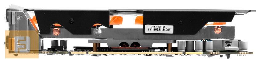 Zotac GTX650Ti Boost, вид снизу