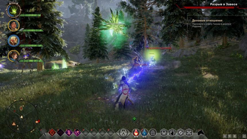 В своем обычном режиме с видом от третьего лица Dragon Age: Inquisition похожа на фэнтези-MMORPG с шикарной графикой