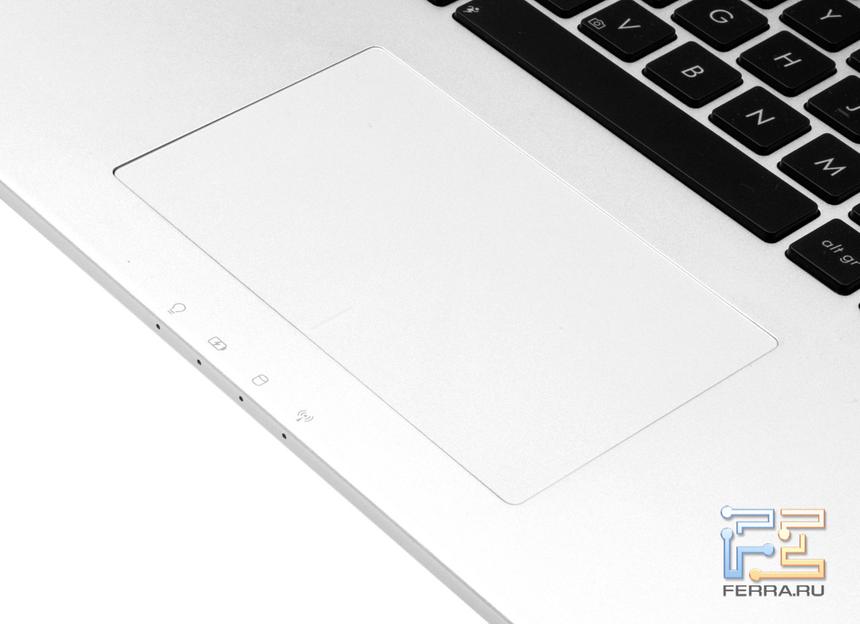 Тачпад и индикаторы состояния ASUS N76VM