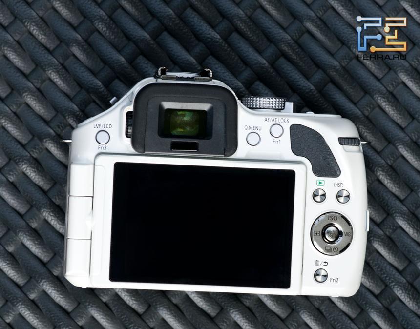 Тыльная сторона корпуса Panasonic Lumix G5