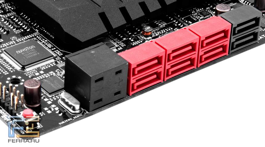 Разъемы SATA