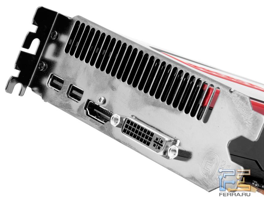 Radeon HD 7850. Видеовыходы