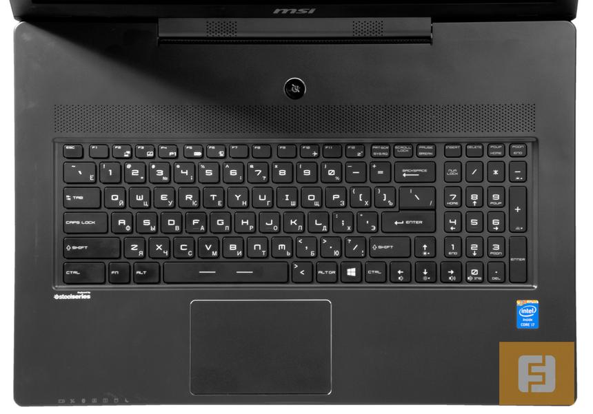 Рабочая поверхность MSI GS70 2OD-014RU