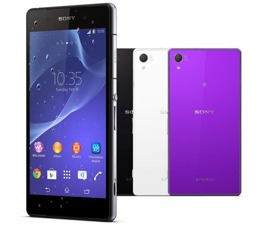 Sony Xperia Z2, официальный портрет