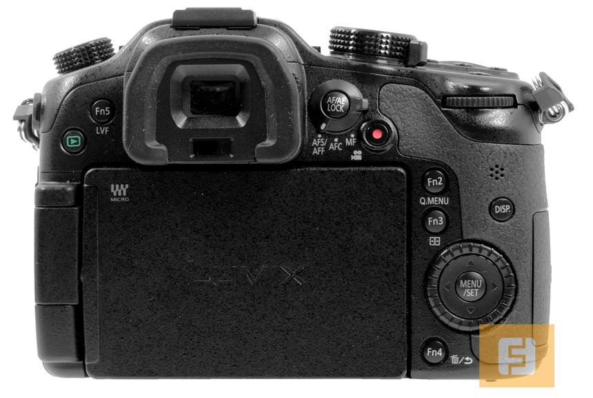Тыльная сторона корпуса Panasonic Lumix GH3